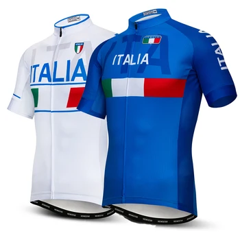 2019 Rövid ujjú kerékpáros mez Ropa Ciclismo országúti kerékpár ruházat MTB kerékpár ruha kerékpár viselet Olaszország szilikon csúszásmentes