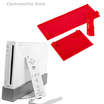 3 az 1-ben piros Memeory kártya ajtónyílás fedele Ajtófedelek Nintend Wii konzol cseréjéhez