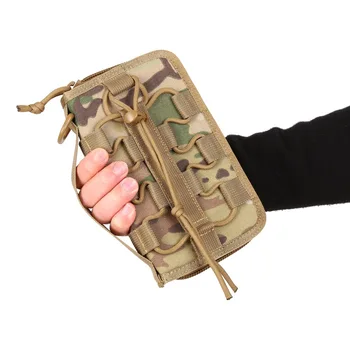 Taktikai pénztárca férfi kézitáska kültéri nagy kapacitású katonai álcázott pénztárca mobiltelefon-táska