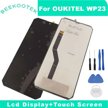 Új eredeti OUKITEL WP23 LCD kijelző + érintőképernyő javító tartozékok OUKITEL WP23 okostelefonhoz